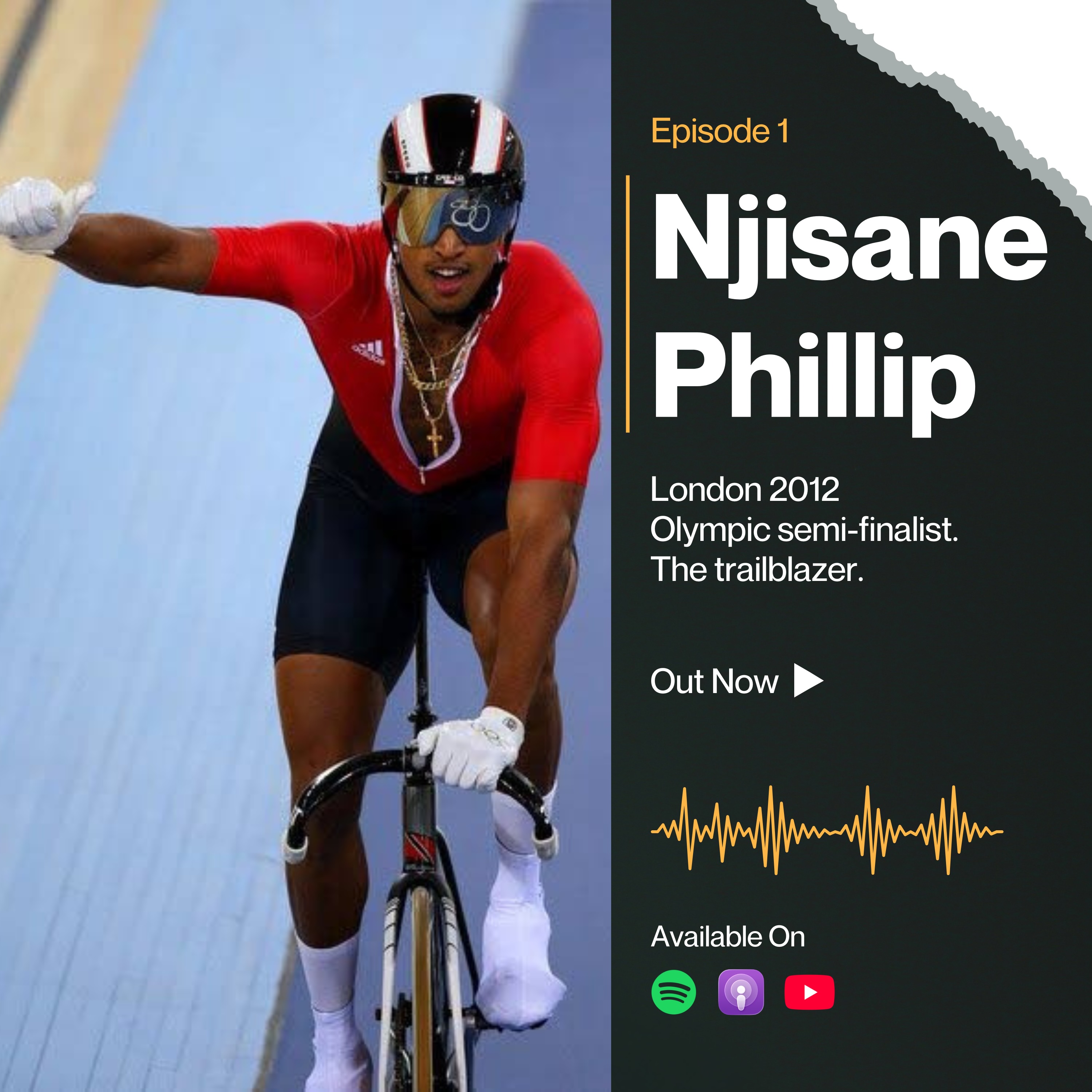 Red, White & Fast episode 1 cover with guest Njisane Phillip